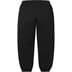 Supreme Small Box Sweatpant - Black (front)