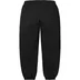 Supreme Small Box Sweatpant - Black (front)
