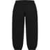 Supreme Small Box Sweatpant - Black (front)