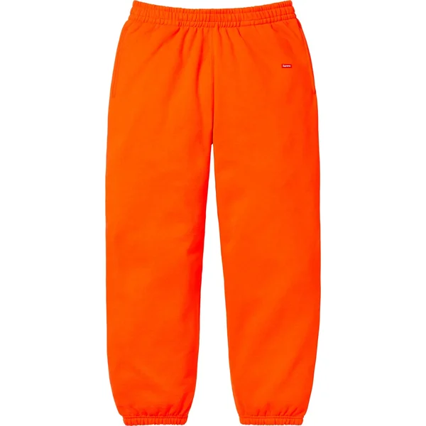 Supreme Small Box Sweatpant - Bright Orange (front)