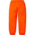 Supreme Small Box Sweatpant - Bright Orange (front)
