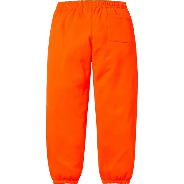 Supreme Small Box Sweatpant - Bright Orange (front)