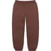 Supreme Small Box Sweatpant - Brown (front)