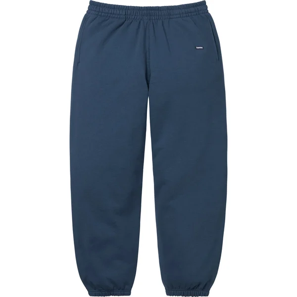 Supreme Small Box Sweatpant - Dark Blue (front)
