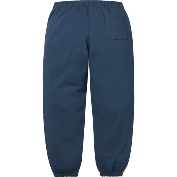 Supreme Small Box Sweatpant - Dark Blue (front)