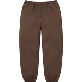 Supreme Small Box Sweatpant Dark Brown