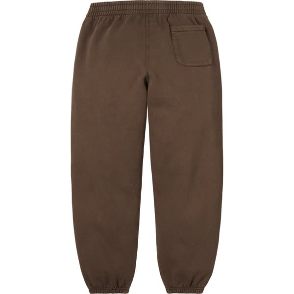 Supreme Small Box Sweatpant - Dark Brown (front)