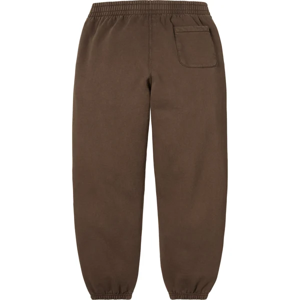 Supreme Small Box Sweatpant - Dark Brown (front)