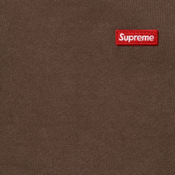Supreme Small Box Sweatpant - Dark Brown (front)