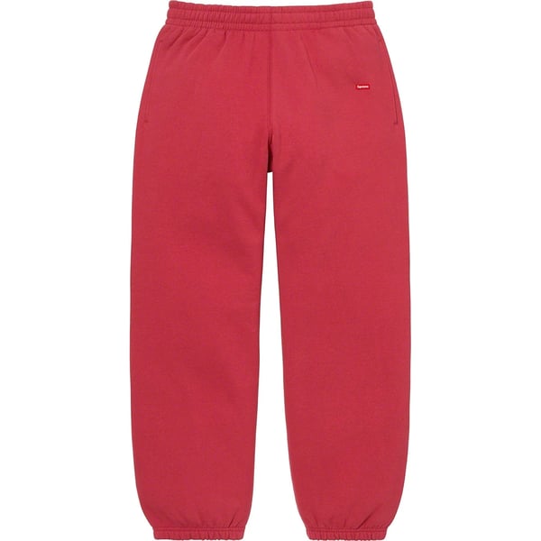 Supreme Small Box Sweatpant - Dark Red (front)