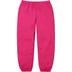 Supreme Small Box Sweatpant - Fuchsia (front)