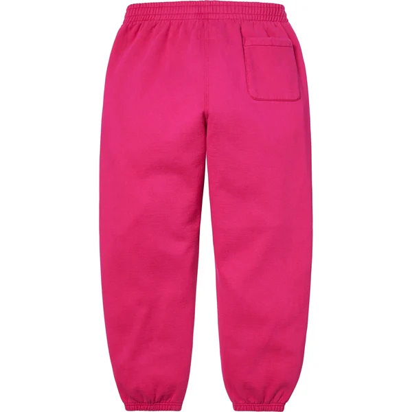 Supreme Small Box Sweatpant - Fuchsia (front)