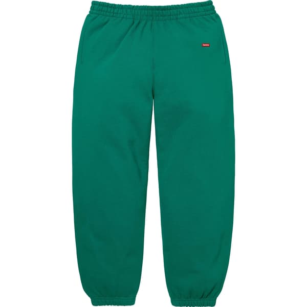 Supreme Small Box Sweatpant - Green (front)