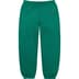 Supreme Small Box Sweatpant - Green (front)