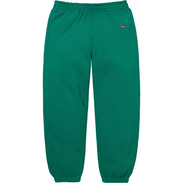Supreme Small Box Sweatpant - Green (front)