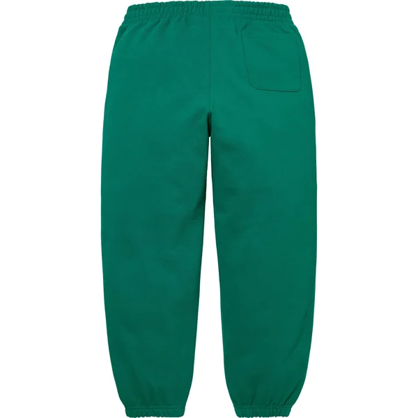 Supreme Small Box Sweatpant - Green (front)