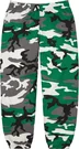 Supreme Small Box Sweatpant - Green Camo (front)