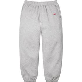 Supreme Small Box Sweatpant Heather Grey