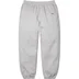 Supreme Small Box Sweatpant - Heather Grey (front)