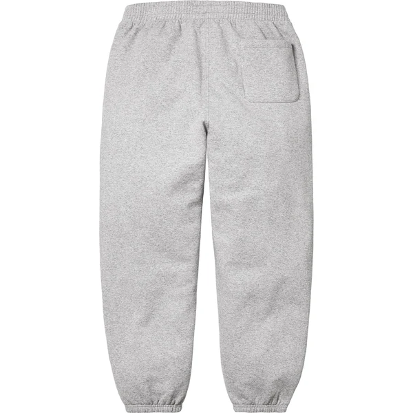 Supreme Small Box Sweatpant - Heather Grey (front)