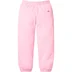 Supreme Small Box Sweatpant - Light Pink (front)