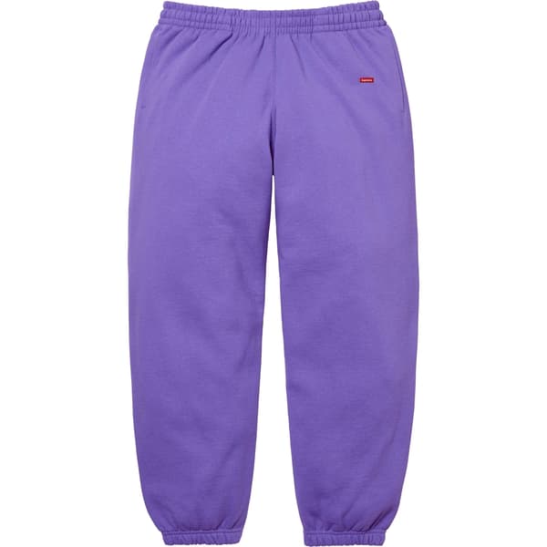 Supreme Small Box Sweatpant - Light Purple (front)