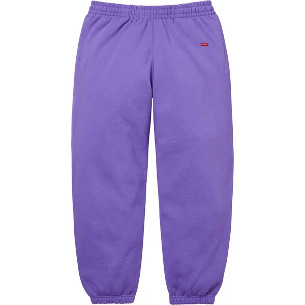Supreme Small Box Sweatpant - Light Purple (front)