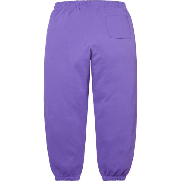 Supreme Small Box Sweatpant - Light Purple (front)