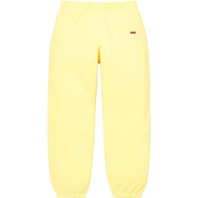 Supreme Small Box Sweatpant Light Yellow