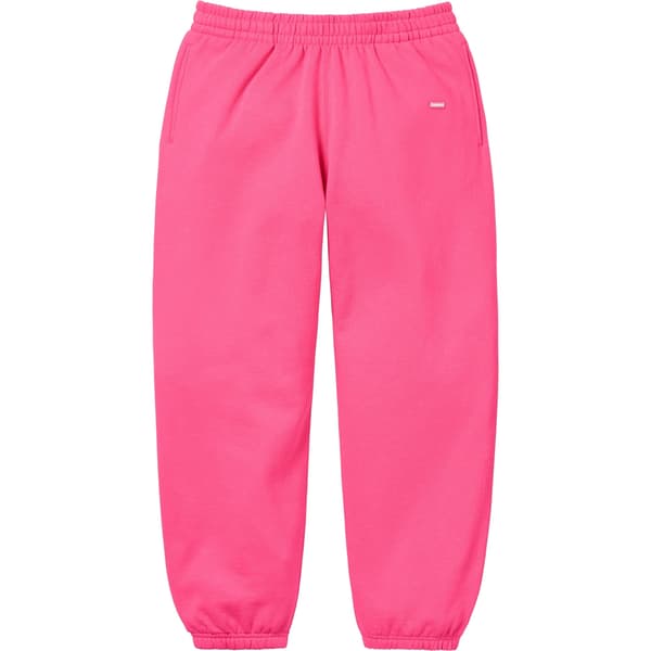 Supreme Small Box Sweatpant - Magenta (front)