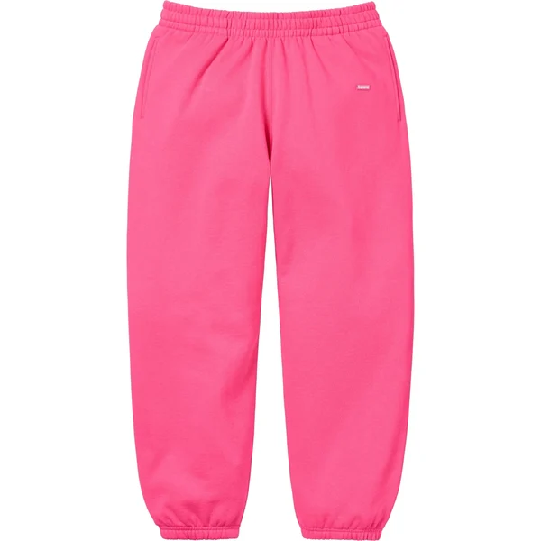 Supreme Small Box Sweatpant - Magenta (front)
