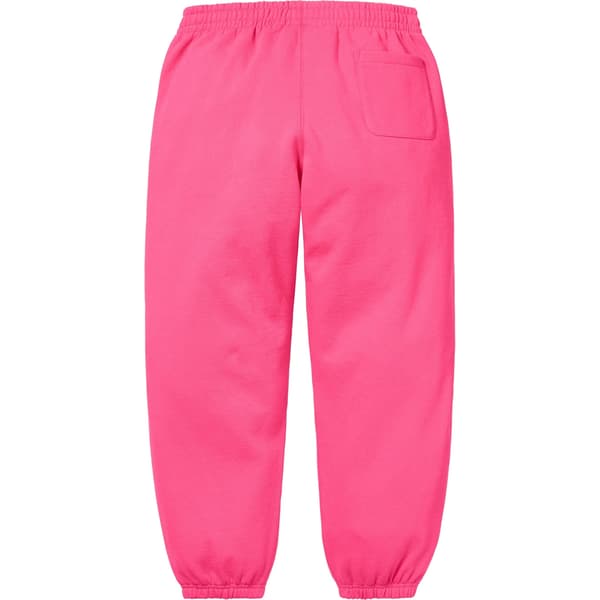 Supreme Small Box Sweatpant - Magenta (front)