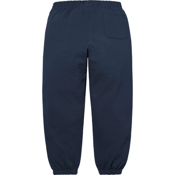 Supreme Small Box Sweatpant - Navy (front)