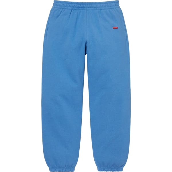 Supreme Small Box Sweatpant - Pale Royal (front)
