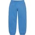 Supreme Small Box Sweatpant - Pale Royal (front)