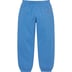 Supreme Small Box Sweatpant - Pale Royal (front)