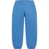 Supreme Small Box Sweatpant - Pale Royal (front)