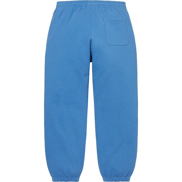 Supreme Small Box Sweatpant - Pale Royal (front)