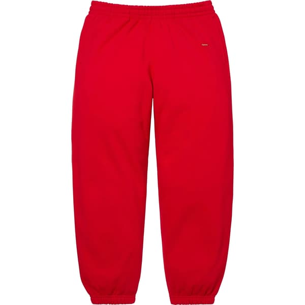 Supreme Small Box Sweatpant - Red (front)