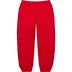 Supreme Small Box Sweatpant - Red (front)