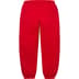 Supreme Small Box Sweatpant - Red (front)