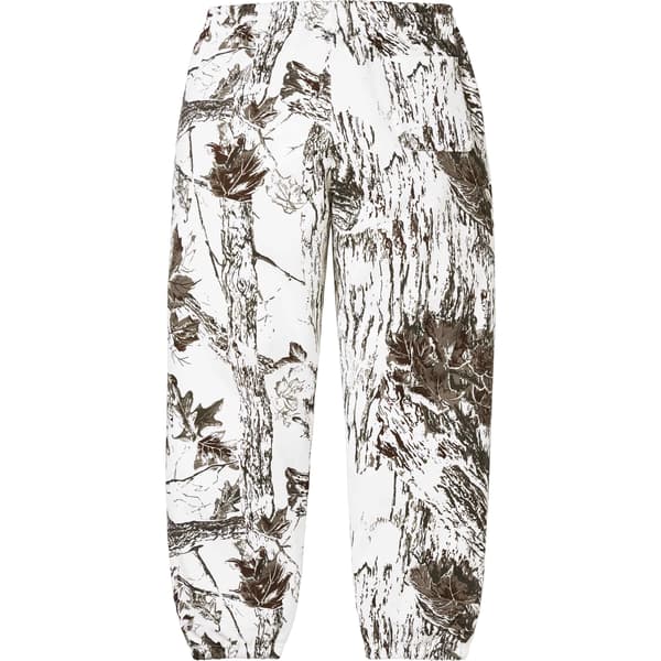 Supreme Small Box Sweatpant - Snow Camo (front)