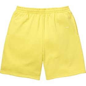 Supreme Small Box Sweatshort Acid Yellow