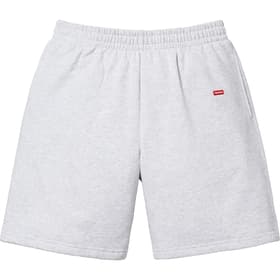 Supreme Small Box Sweatshort Ash Grey