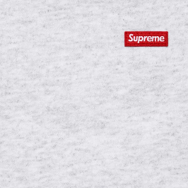 Supreme Small Box Sweatshort - Ash Grey (front)