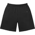 Supreme Small Box Sweatshort - Black (front)