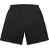 Supreme Small Box Sweatshort - Black (front)