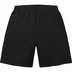 Supreme Small Box Sweatshort - Black (front)