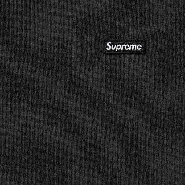 Supreme Small Box Sweatshort - Black (front)