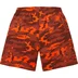 Supreme Small Box Sweatshort - Bright Orange Camo (front)